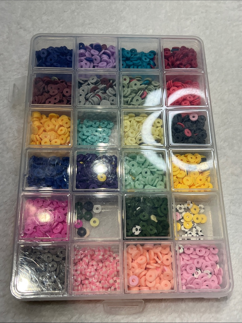 Colorful Assorted Bead Ring Kit - Multicolor